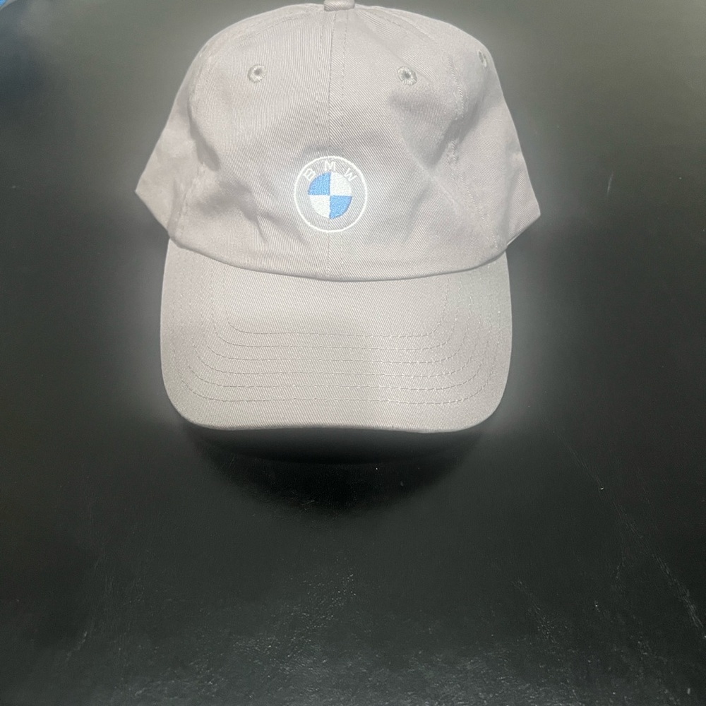 BMW Light Gray Cap with Logo
